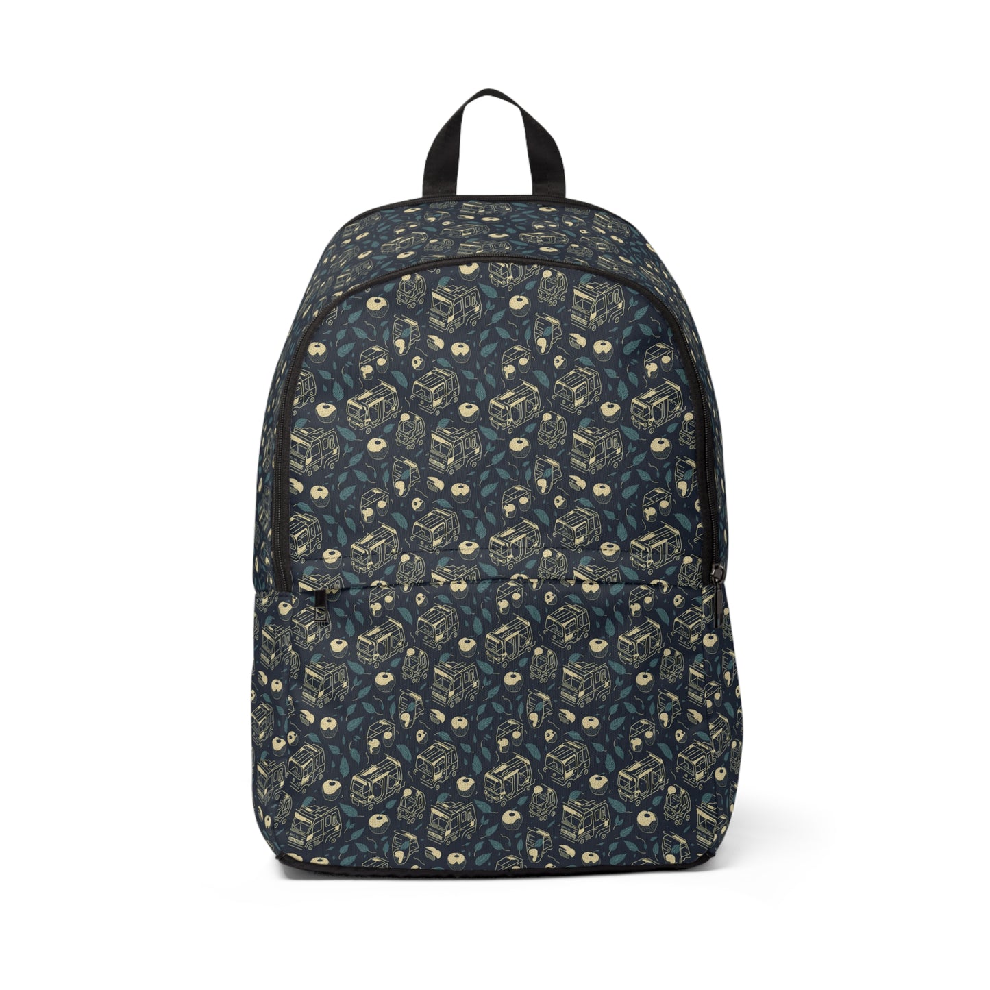 Apple n Car - Fabric Backpack