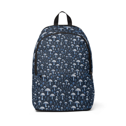 Blue Shrooms - Fabric Backpack