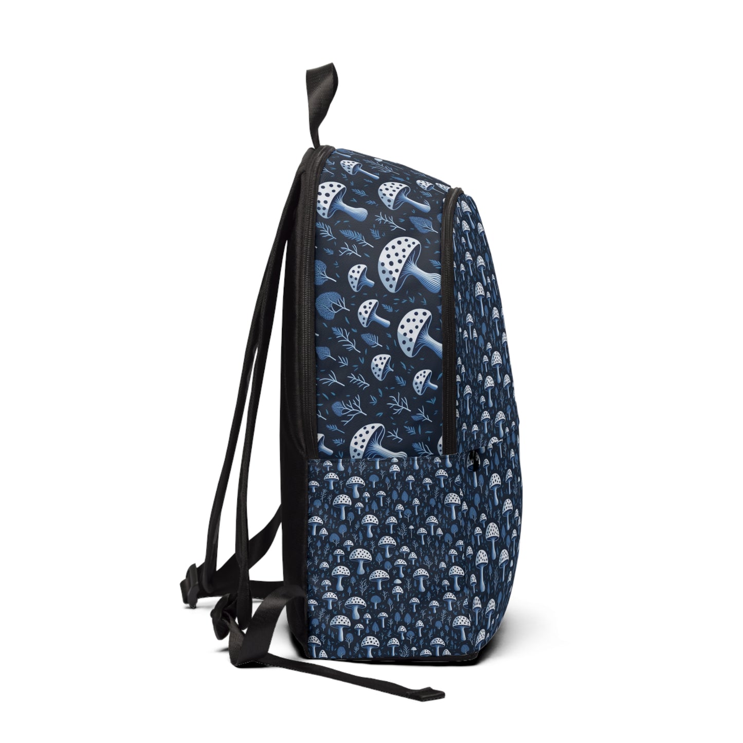 Blue Shrooms - Fabric Backpack