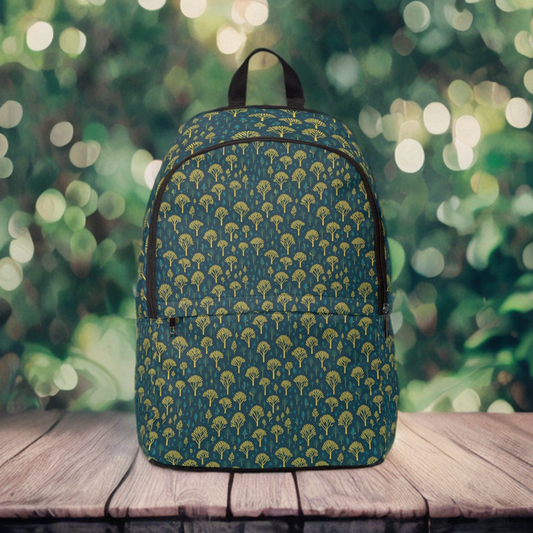 Green Trees - Fabric Backpack