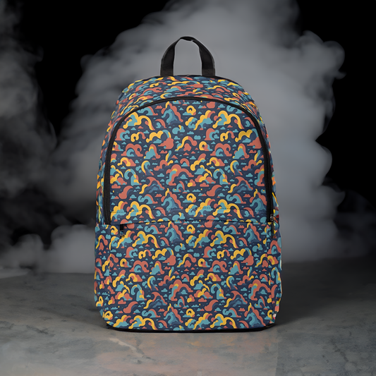 Gogh Clouds - Fabric Backpack